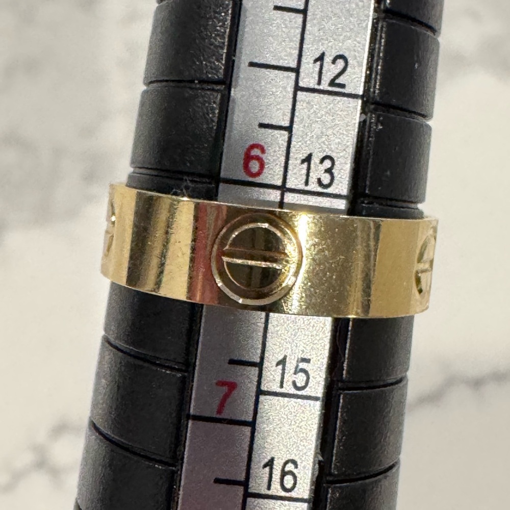 18K real gold Ring